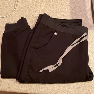 Figs Black Joggers Large/Tall